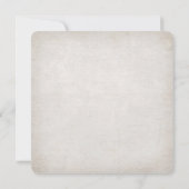 paars en aqua bruiloft twig bouquet op textuur kaart (Achterkant)