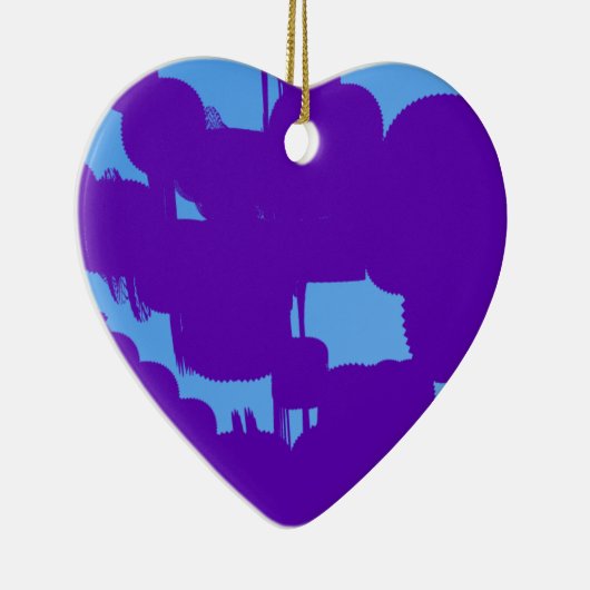 paars en blauw 788212 abstracte kunst keramisch ornament (Rechts)