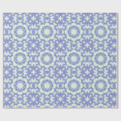 Paars en Blauw Abstract Cadeaupapier (Vlak)