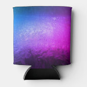 Paars en blauw ijs blikjeskoeler (Voorkant)