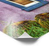 Paars en blauw in het zuidwesten foto afdruk (Hoek)