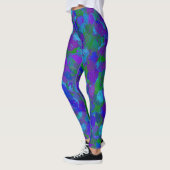 Paars en blauw leggings (Links)
