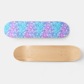 Paars en blauw persoonlijk skateboard (Horizontaal)