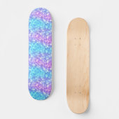 Paars en blauw persoonlijk skateboard (Voorkant)