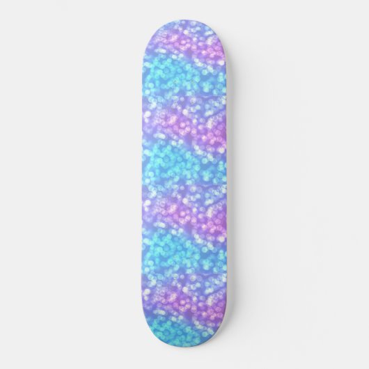Paars en blauw persoonlijk skateboard (Voorkant)