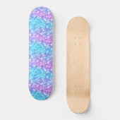 Paars en blauw persoonlijk skateboard (Voorkant)