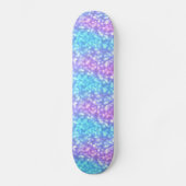 Paars en blauw persoonlijk skateboard (Voorkant)