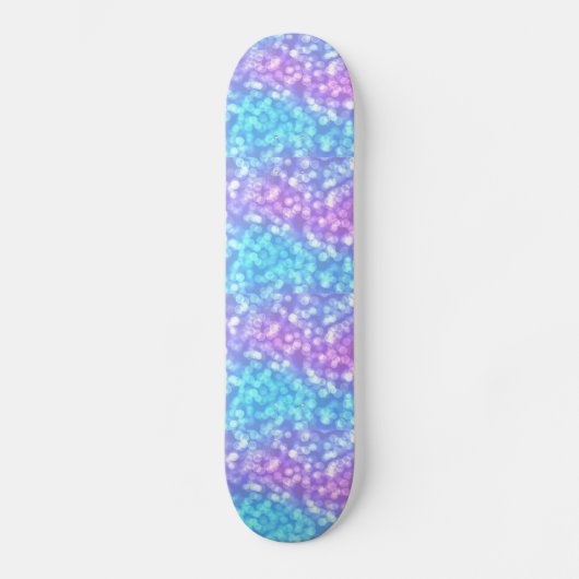 Paars en blauw persoonlijk skateboard (Voorkant)