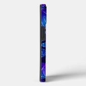 Paars en Blauwgroen Petals Mandala Case-Mate iPhone Case (Achterkant / Rechts)