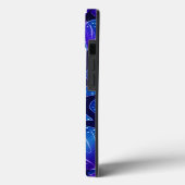 Paars en Blauwgroen Petals Mandala Case-Mate iPhone Case (Achterkant / Links)
