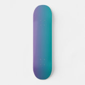 Paars en Blauwgroen Skateboard (Voorkant)