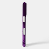 Paars en diamanten - Stunning Barely There Case-Mate iPhone Case (Achterkant / Rechts)
