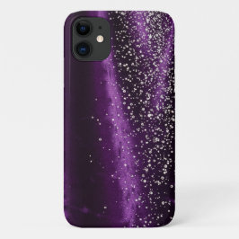 Paars en diamanten - Stunning Barely TherePro Max Case-Mate iPhone Case