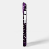 Paars en diamanten - Verbluffend Case-Mate iPhone Case (Achterkant / Links)
