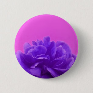 Paars- en frambozenkunst ronde button 5,7 cm