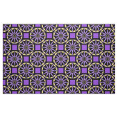 Paars en geel Elegant Trendy Geometric Pattern Stof (Fat Quarter)