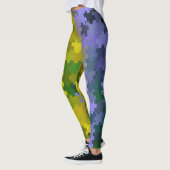 Paars en geel leggings (Links)