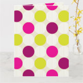 Paars en gelg kaart (Gele Bloem)