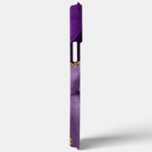 PAARS EN GOLD AGATE PATTERN Case-Mate iPhone CASE (Achterkant / Rechts)