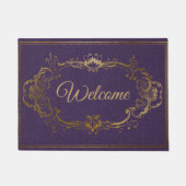  Paars- en Gold-deur — Mat (Voorkant)