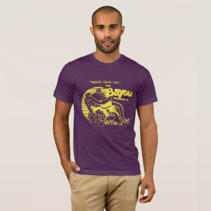 Paars en Gold "The Bayou" t-shirt! T-shirt
