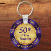 Paars en goud, 50-jarige reunion Souvenirs, Sleutelhanger (Voorkant)