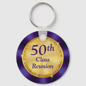 Paars en goud, 50-jarige reunion Souvenirs, Sleutelhanger (Achterkant)