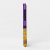 Paars en Goud Abstract Case-Mate iPhone Case (Achterkant/links)