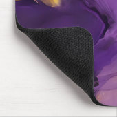 Paars en goud abstract muismat (Hoek)