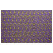 Paars en goud luipaardprint stof (Yard (91,4 cm))