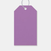 Paars en goudbloedige Labels voor weddenschappen Cadeaulabel (Achterkant)