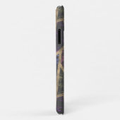 Paars en gouden mozaïekpatroon Case-Mate iPhone case (Achterkant/rechts)