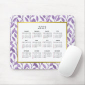 Paars en goudsinaasappelen | Agenda 2021 Muismat (Met muis)