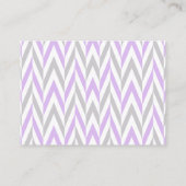 Paars en grijs olifant Baby shower Sm - Advies (Achterkant)