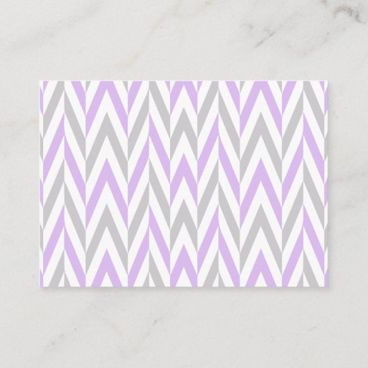 Paars en grijs olifant Baby shower Sm - Advies (Achterkant)