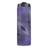 Paars en grijs thermosbeker (Voorkant)