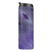 Paars en grijs thermosbeker (Geroteerd rechts)