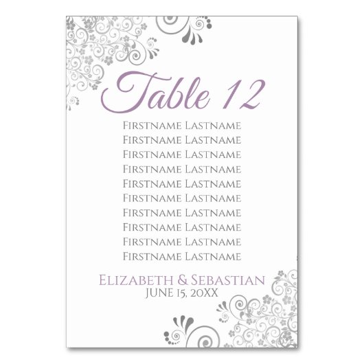 Paars- en grijze-weddenschapstabel kaart (Achterkant)