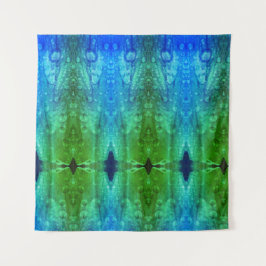 Paars en grijze X GL Wandkleed