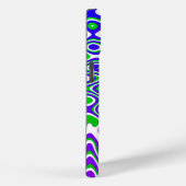 [Paars en groen] zwemt op-Art Case-Mate iPhone Case (Achterkant / Rechts)