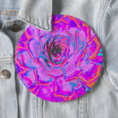 Paars en magenta Succulent Sedum Rosette Ronde Button 6,0 Cm (In situ)