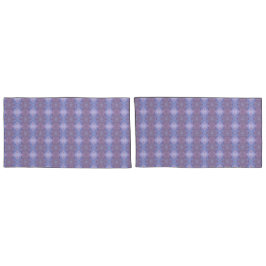 Paars en Mauve Pattered Kussensloop