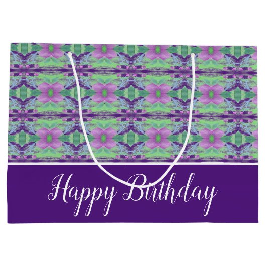 Paars- en moerasmeel groot cadeauzakje (Achterkant)