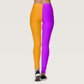 Paars en Oranje Leggings (Achterkant)