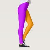Paars en Oranje Leggings (Rechts)