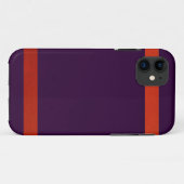 Paars en Oranje - Ontwerp 1 Case-Mate iPhone Case (Achterkant (horizontaal))