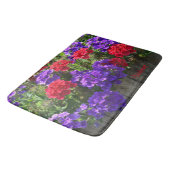 Paars en Rode Verbena Badmat (Gekanteld)