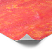 paars en rood afdrukken poster (Hoek)