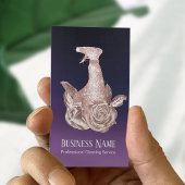 Paars en Roos - goudflesfles Visitekaartje