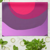 Paars en roze 6078 theedoek (Gevouwen)
